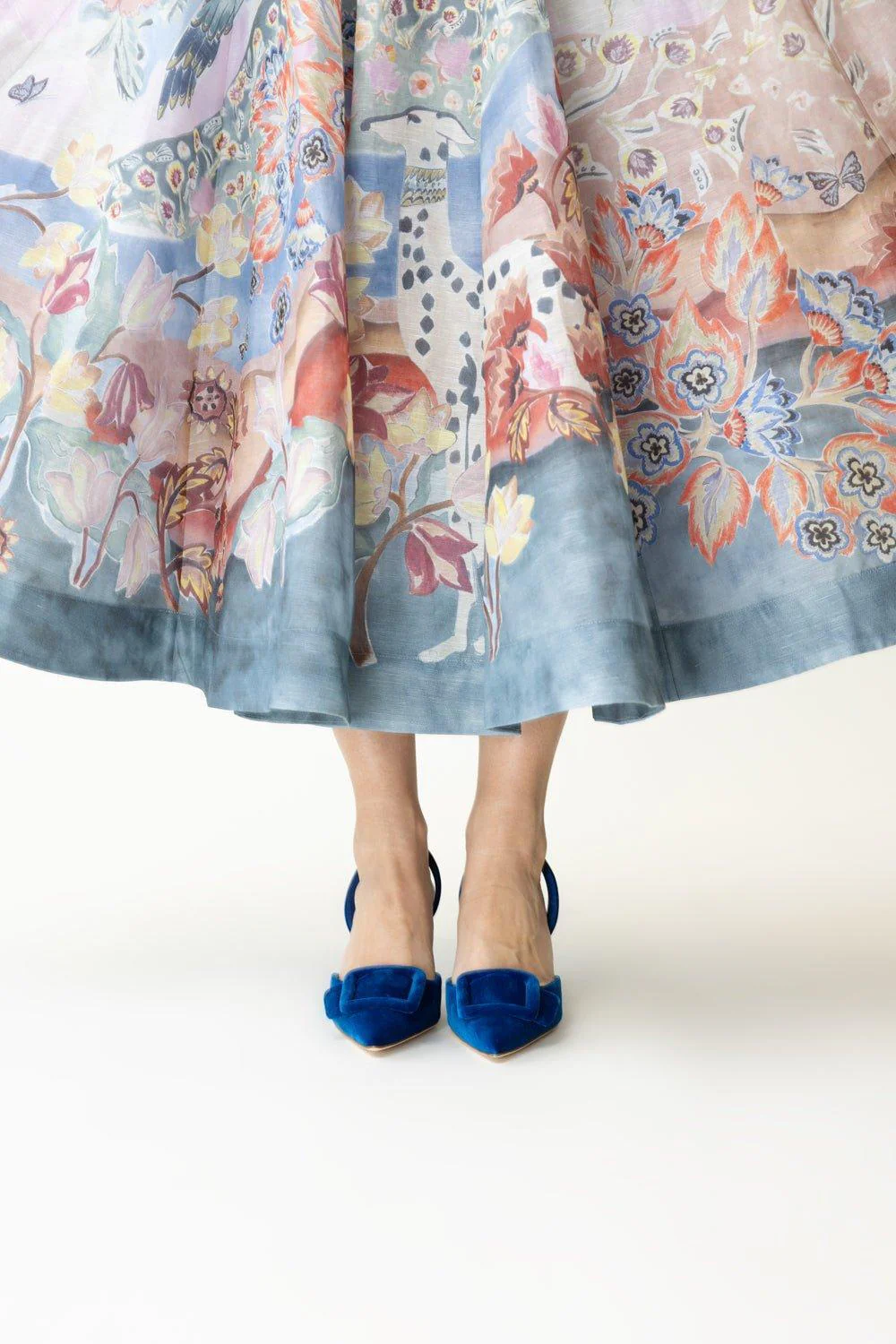 Maysli Slingback Pump - Bright Blue - Image 4