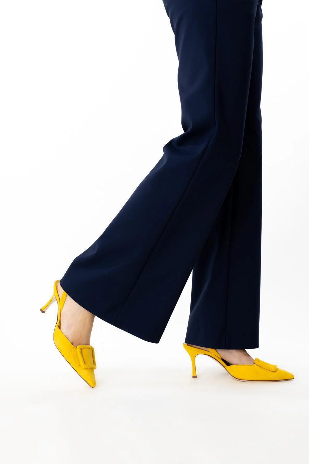 Maysli Slingback Pump - Bright Yellow - Image 3