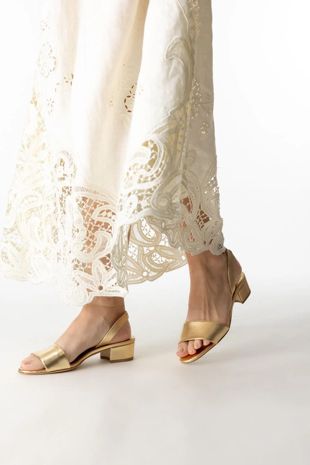 Patopia Slingback Sandal - Gold - Image 2