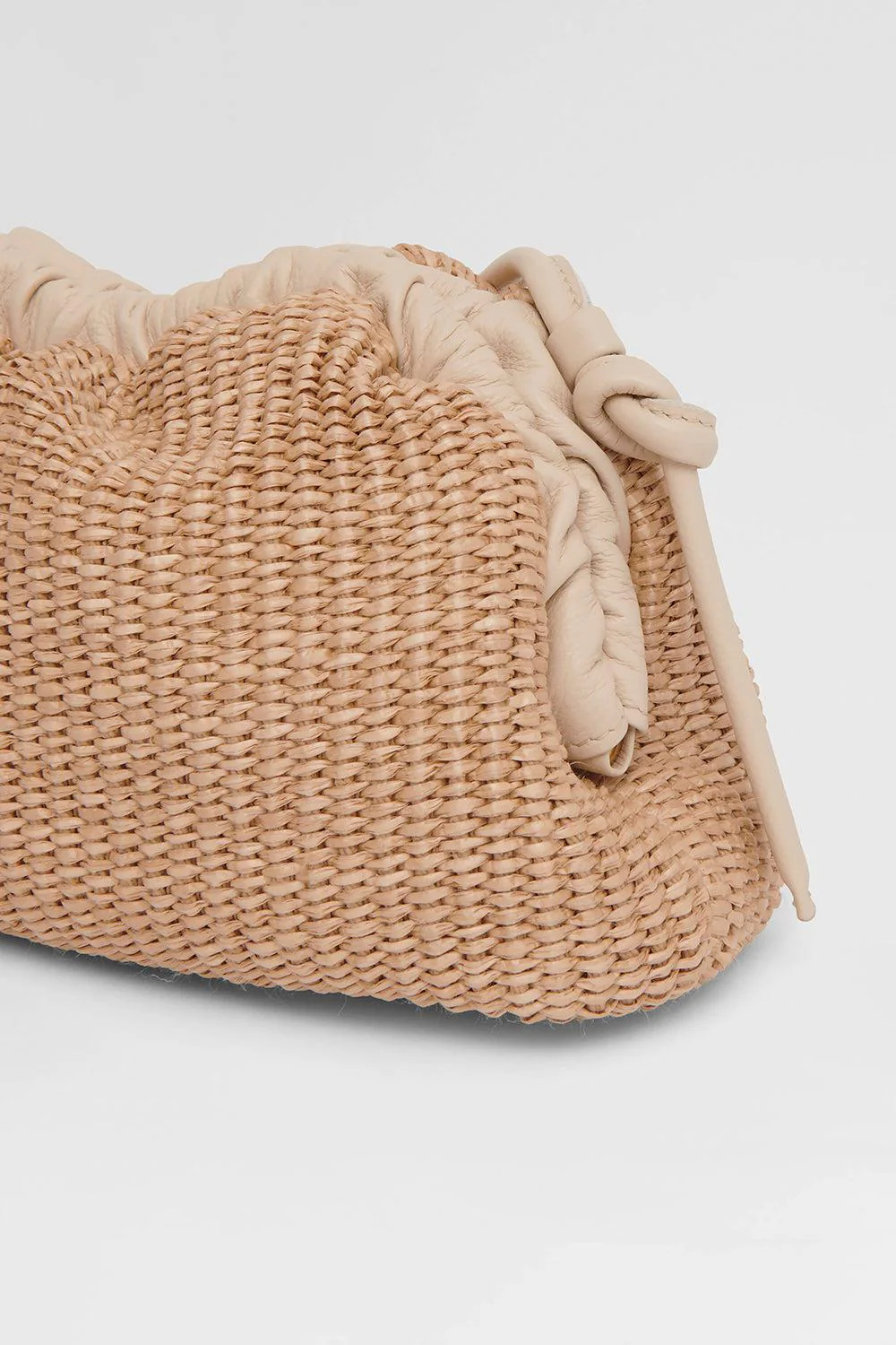 Mini Cloud Clutch - Natural - Image 7