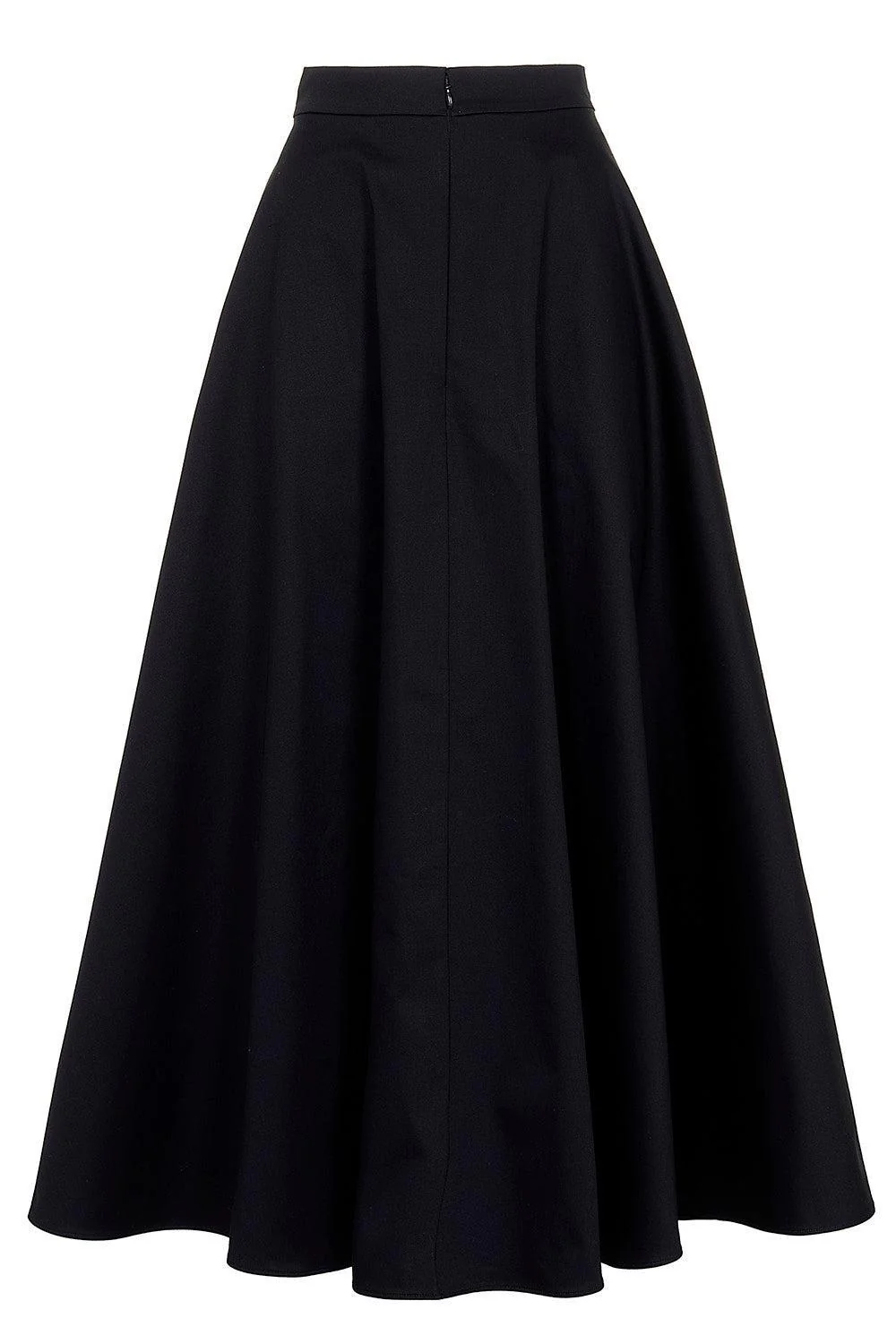 Embroidered Half Flared Skirt - Image 5