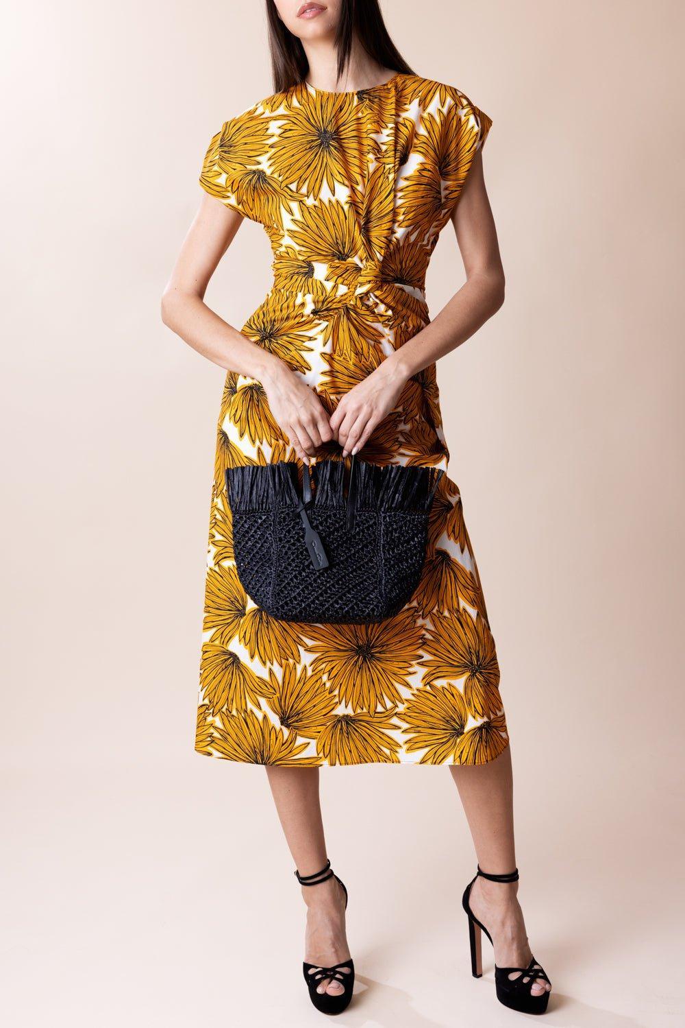 Gathered Mide Dress - Image 3