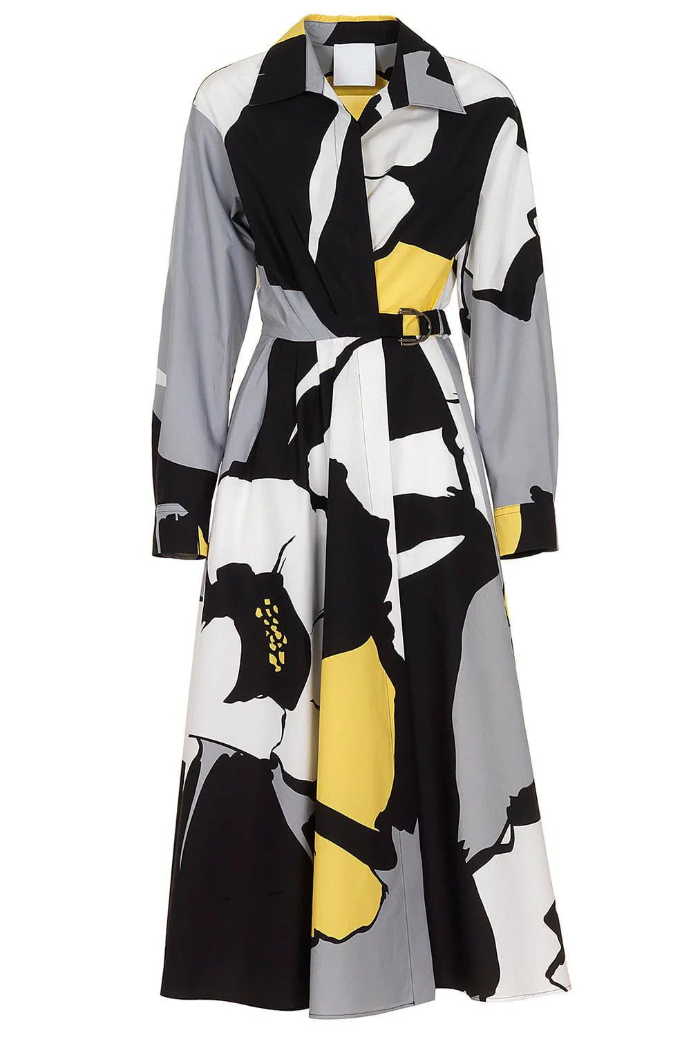Printed Chemisier Dress