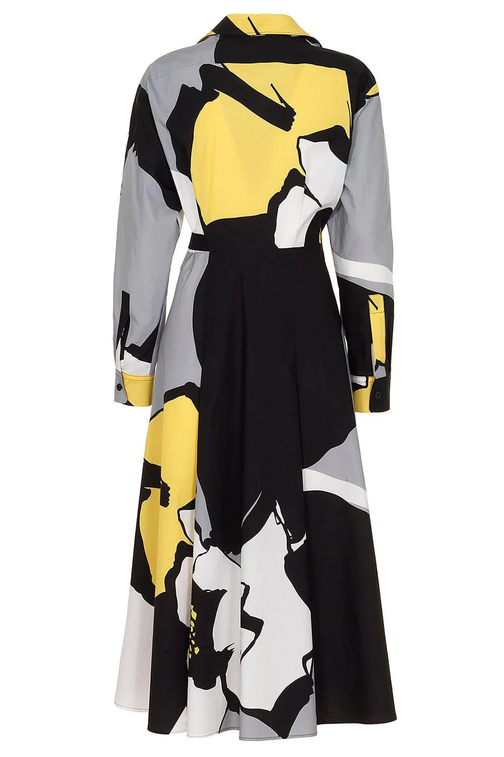 Printed Chemisier Dress - Image 5