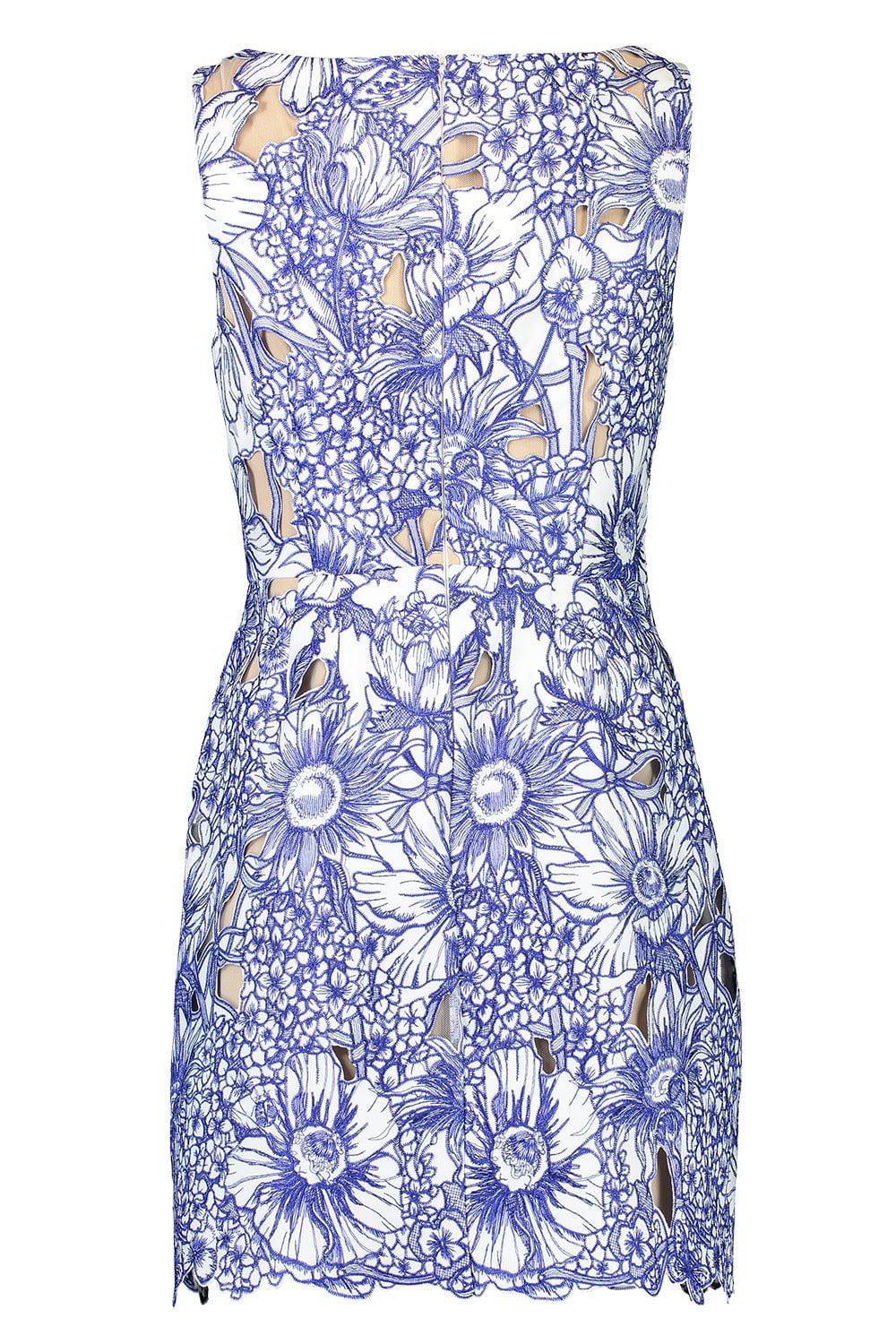 Boatneck Mini Dress - Image 4