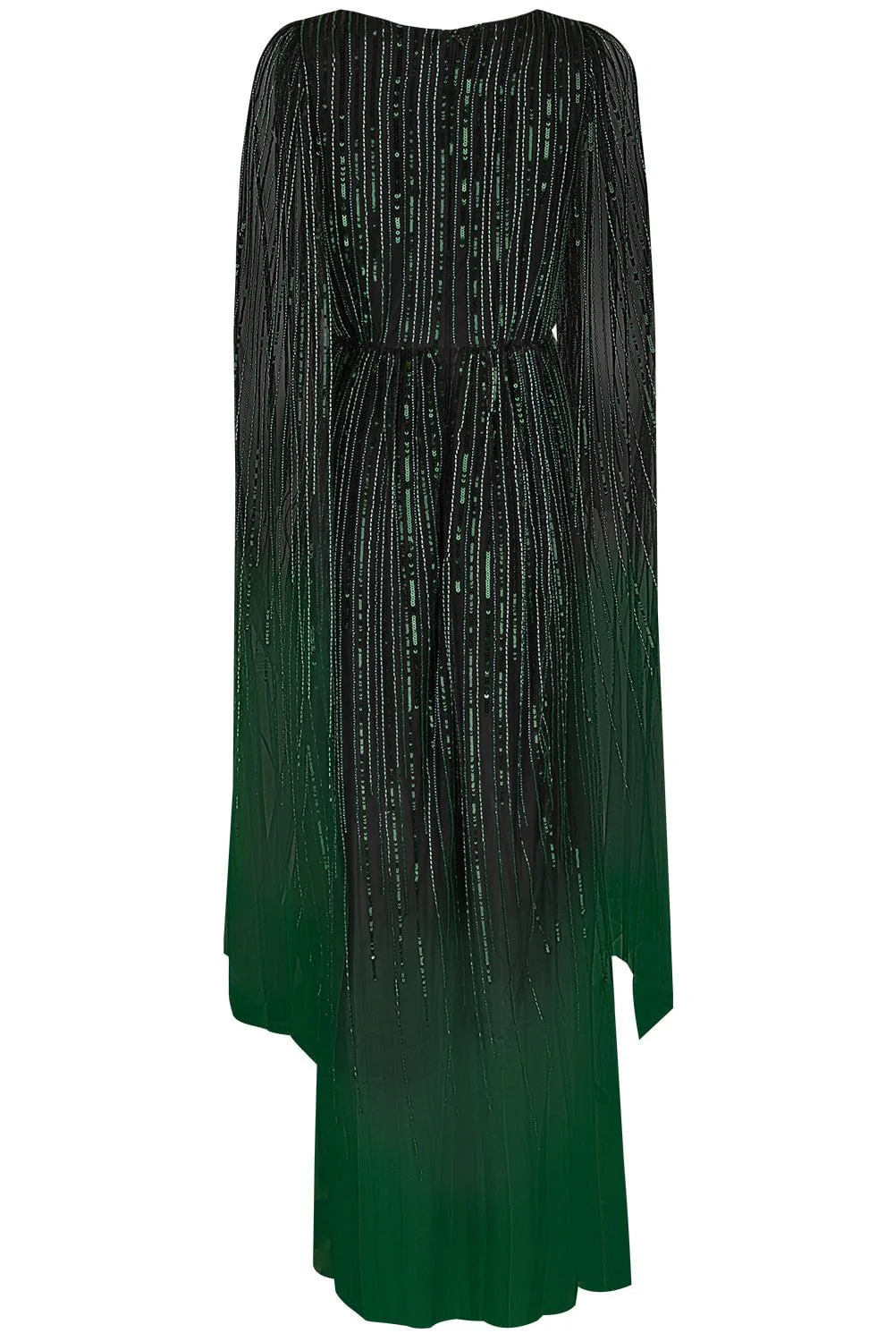Ombre Cape Gown - Image 5