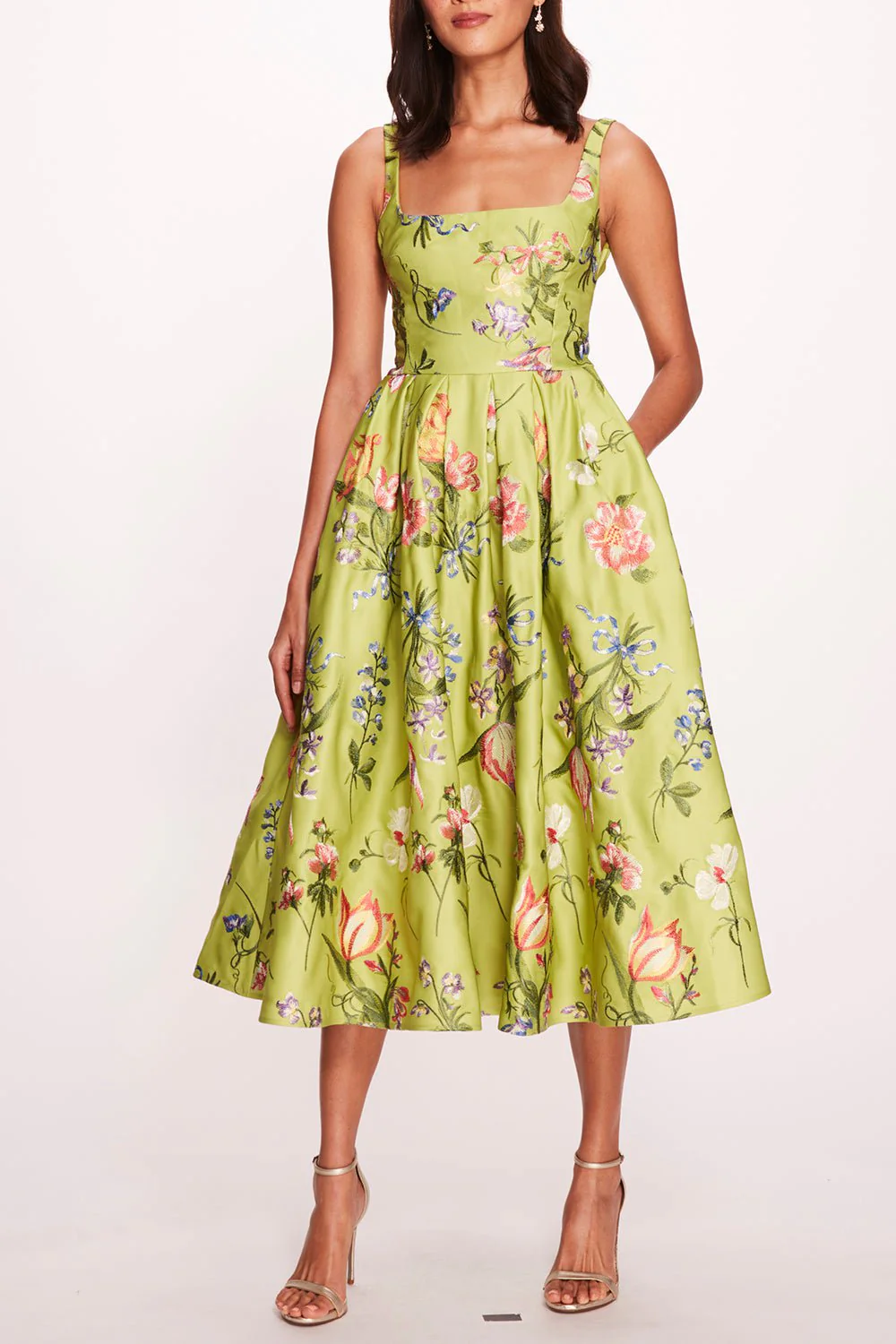 Sleeveless Midi Dress - Image 2