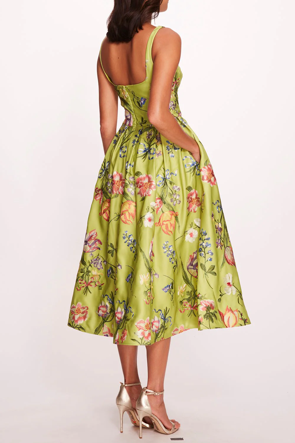 Sleeveless Midi Dress - Image 3