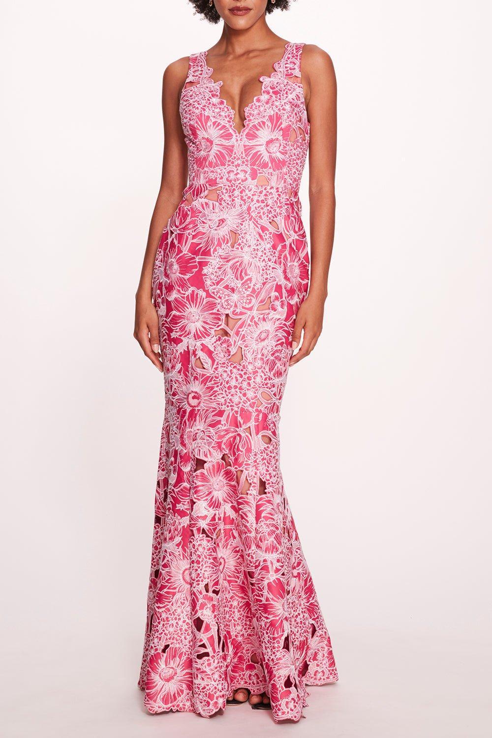 Vneck Flare Gown - Image 2
