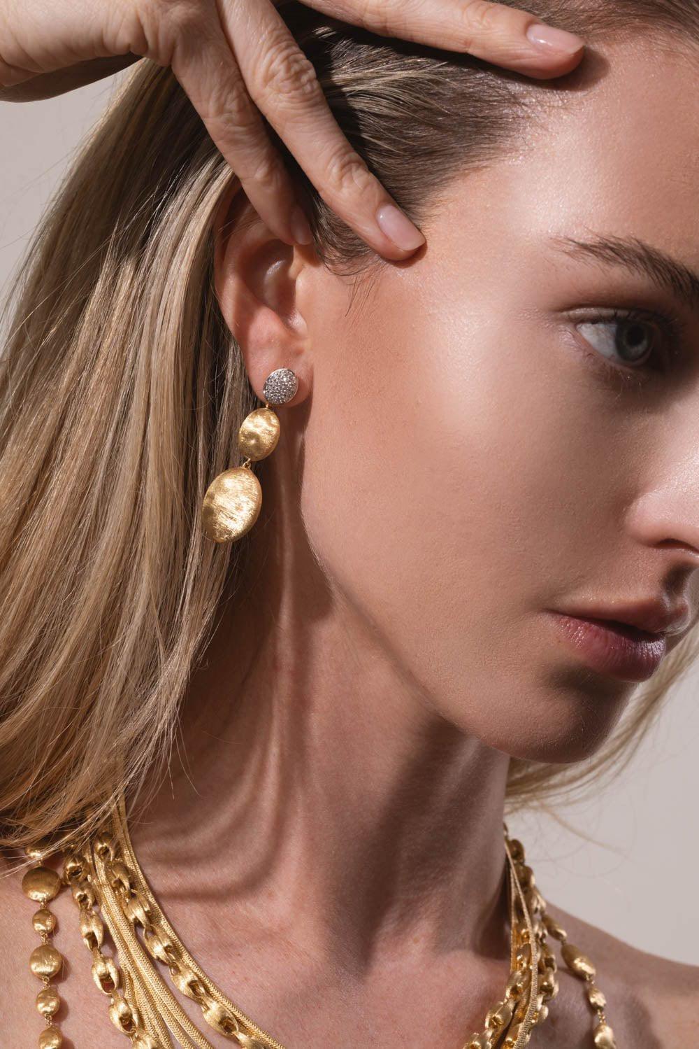 3 Drop Diamond Siviglia Earrings - Image 4