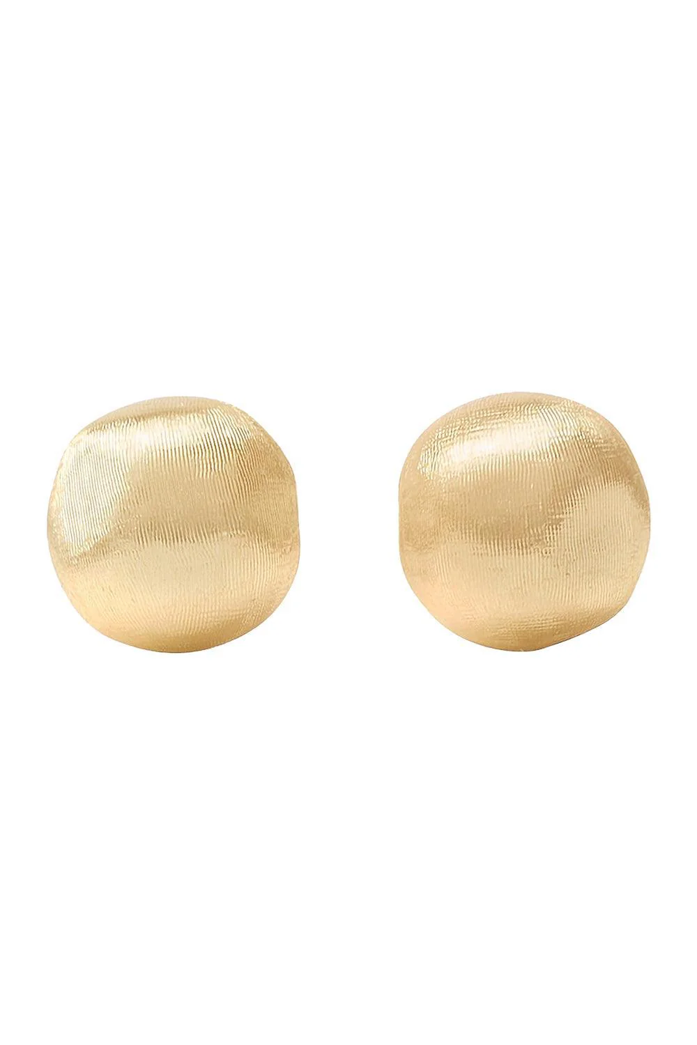 Africa Small Round Stud Earrings