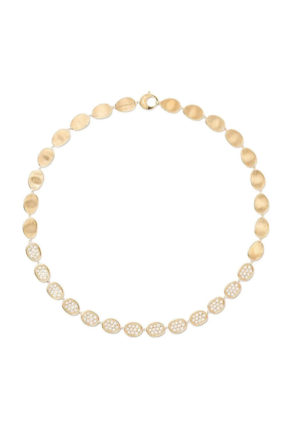 Diamond Collar Lunaria Necklace