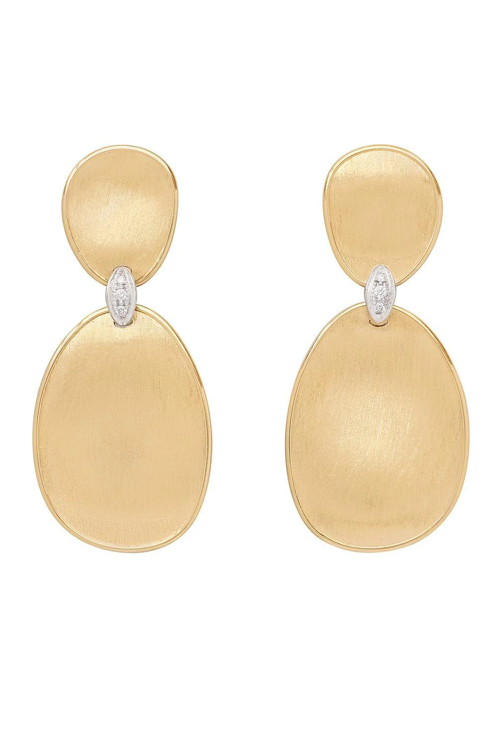 Diamond Lunaria Earrings