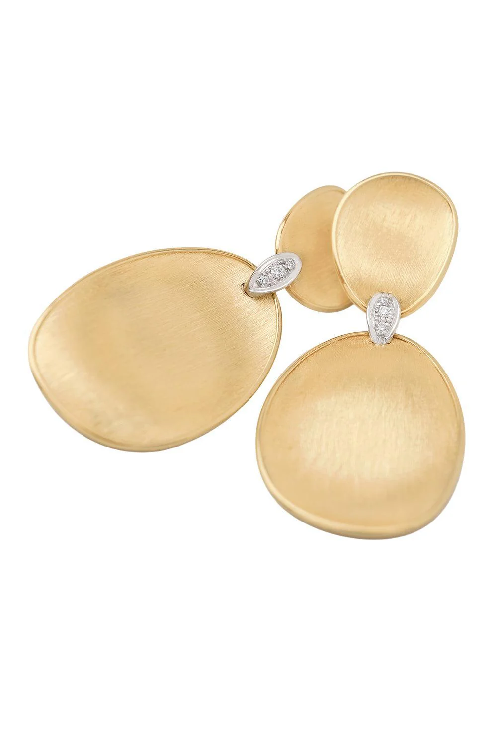 Diamond Lunaria Earrings - Image 3