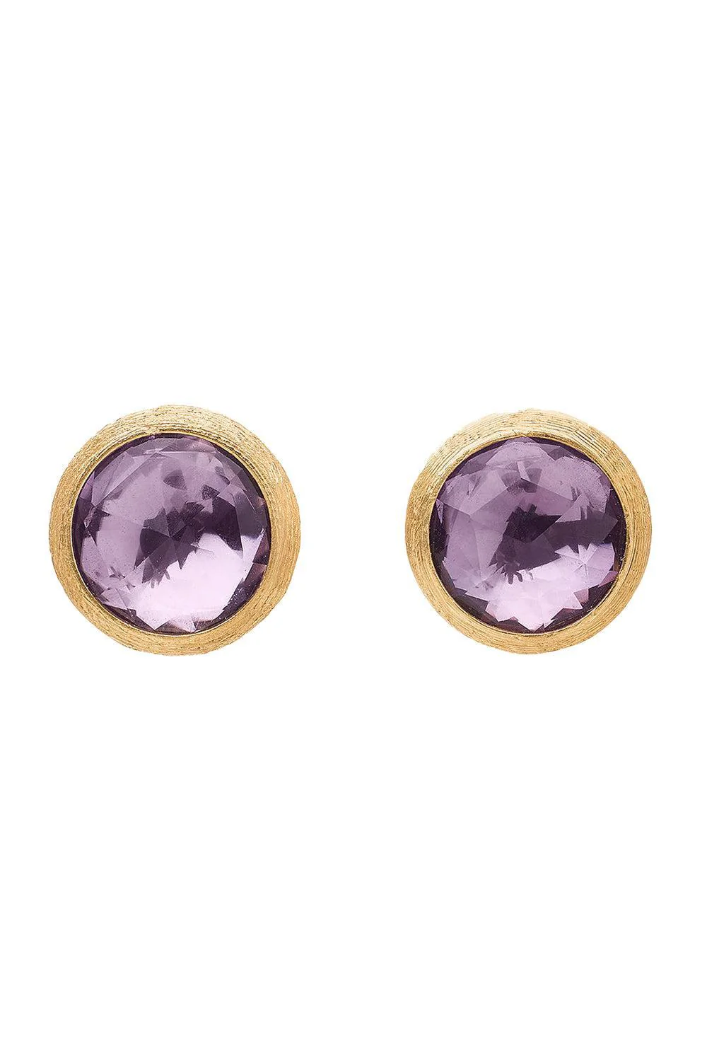 Jaipur Amethyst Stud Earrings
