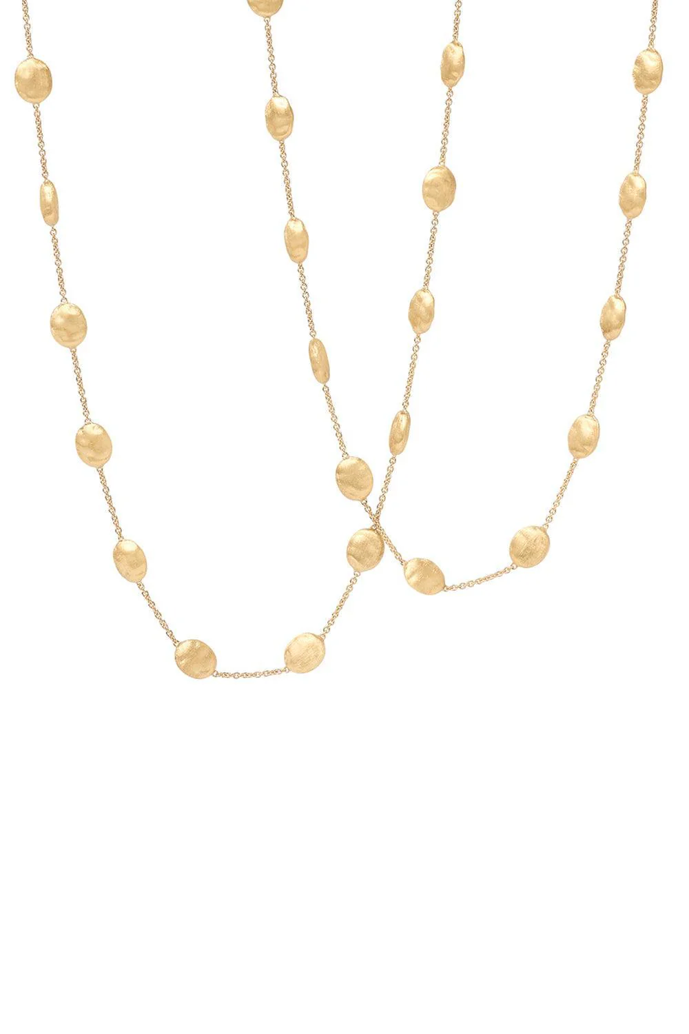Large Bean Siviglia Long Necklace