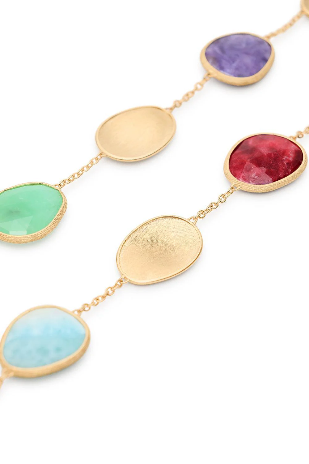 Lunaria Mixed Stone Collar Necklace - Image 3