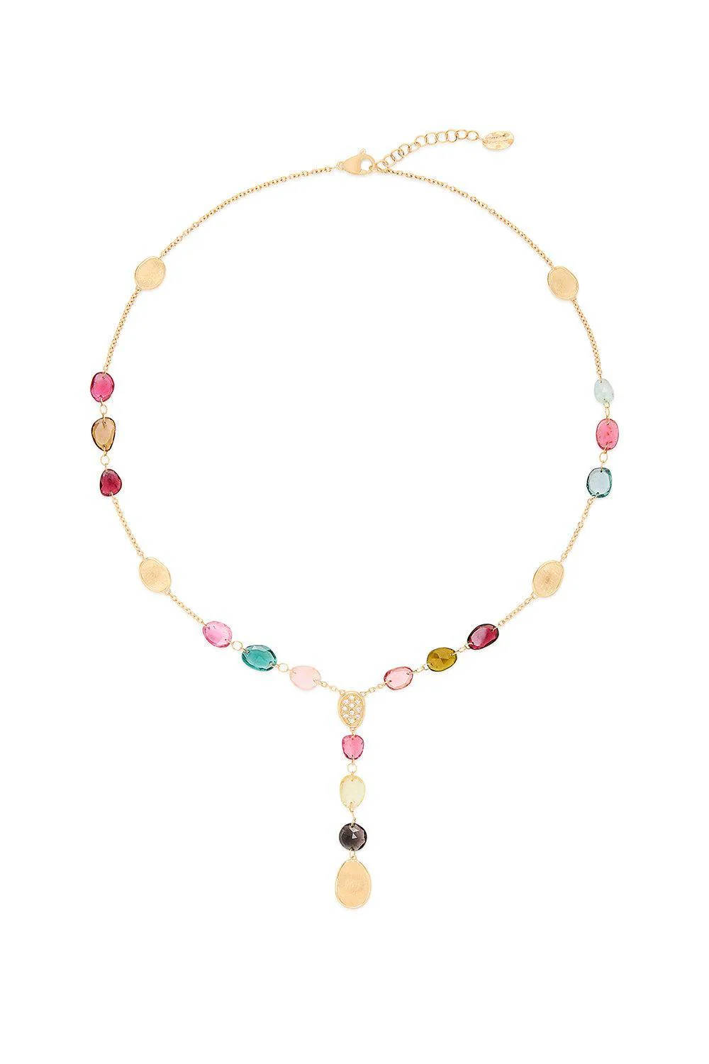 Lunaria Multi Color Tourmaline Necklace