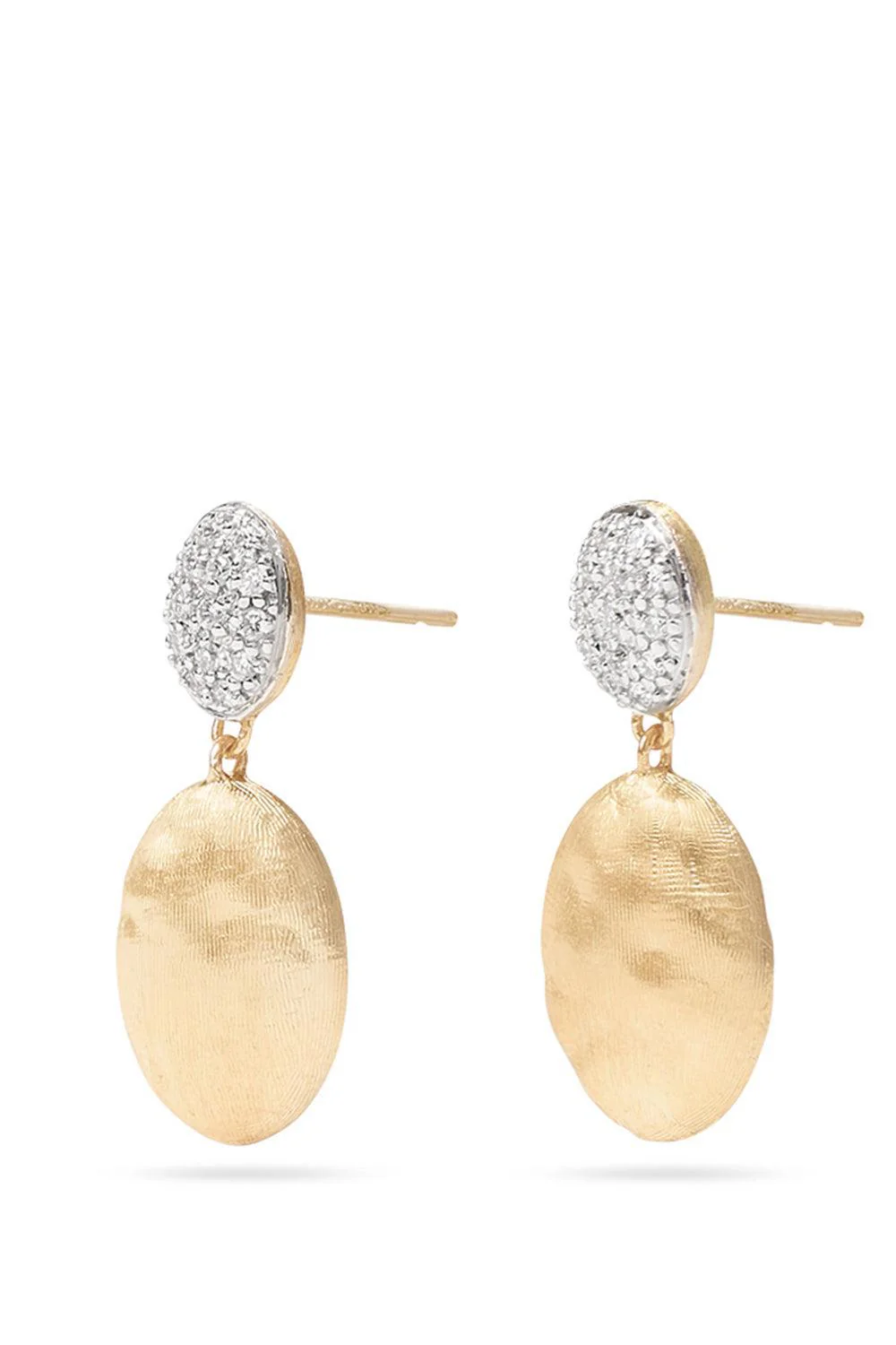 Medium Siviglia Diamond Drop Earrings - Image 4