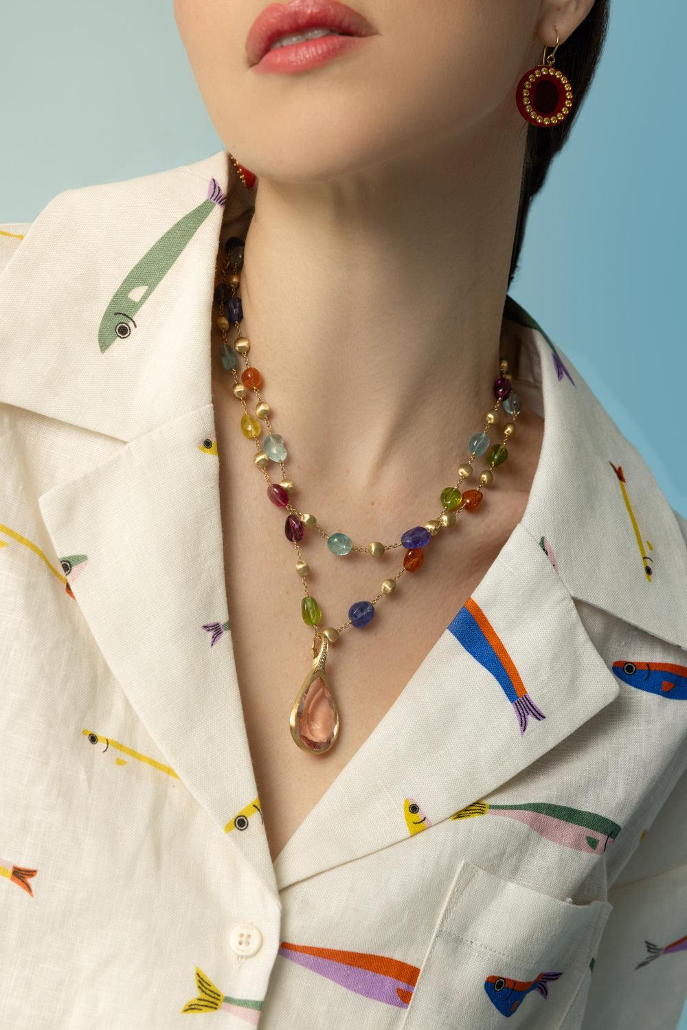 Mixed Gemstone Master Necklace - Image 3