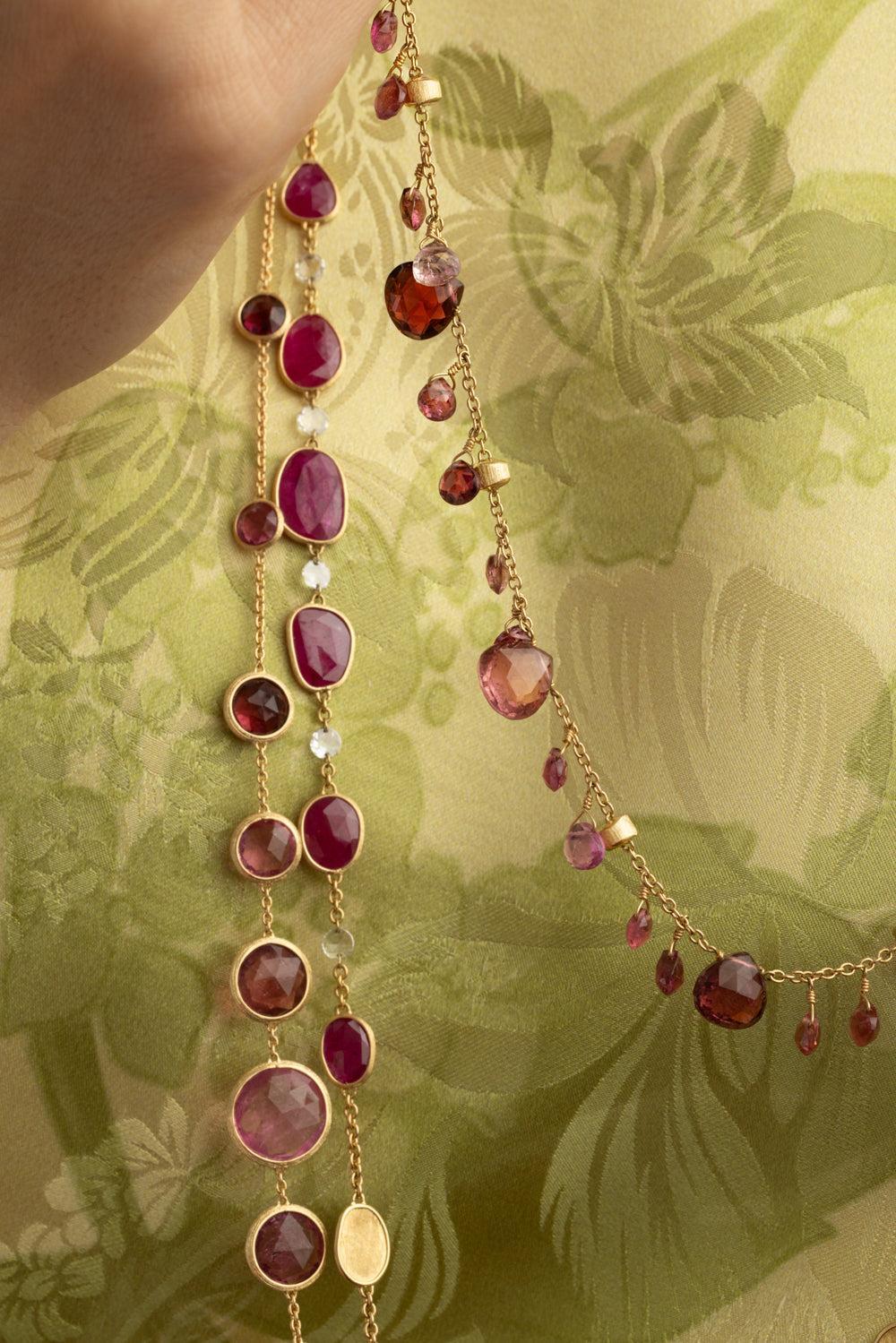 Paradise Pink Tourmaline Necklace - Image 2