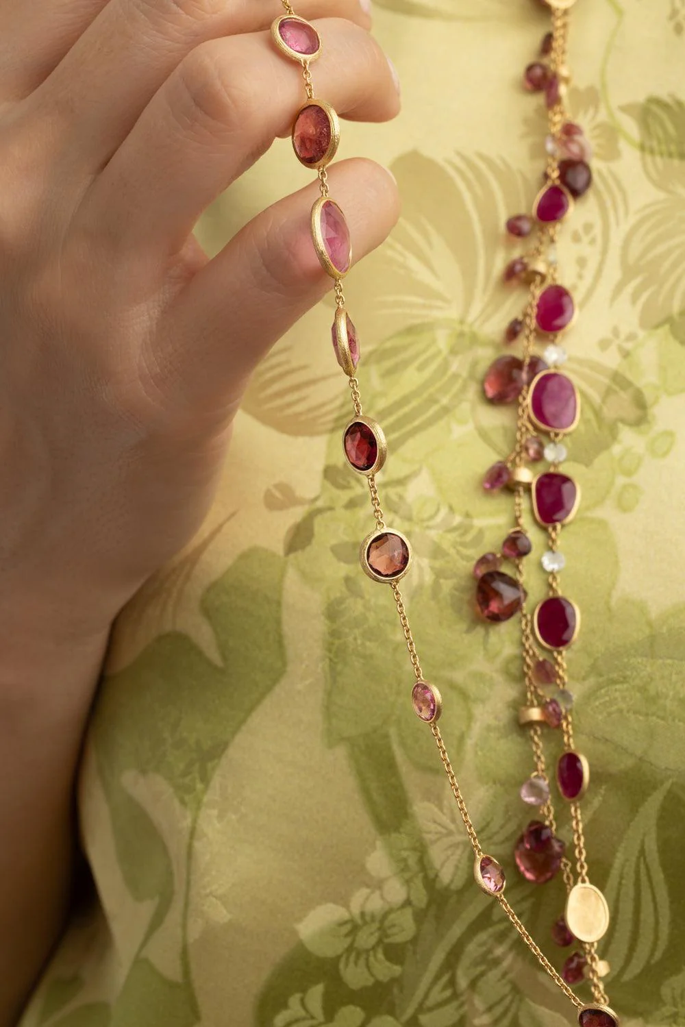 Pink Tourmaline Necklace - Image 2