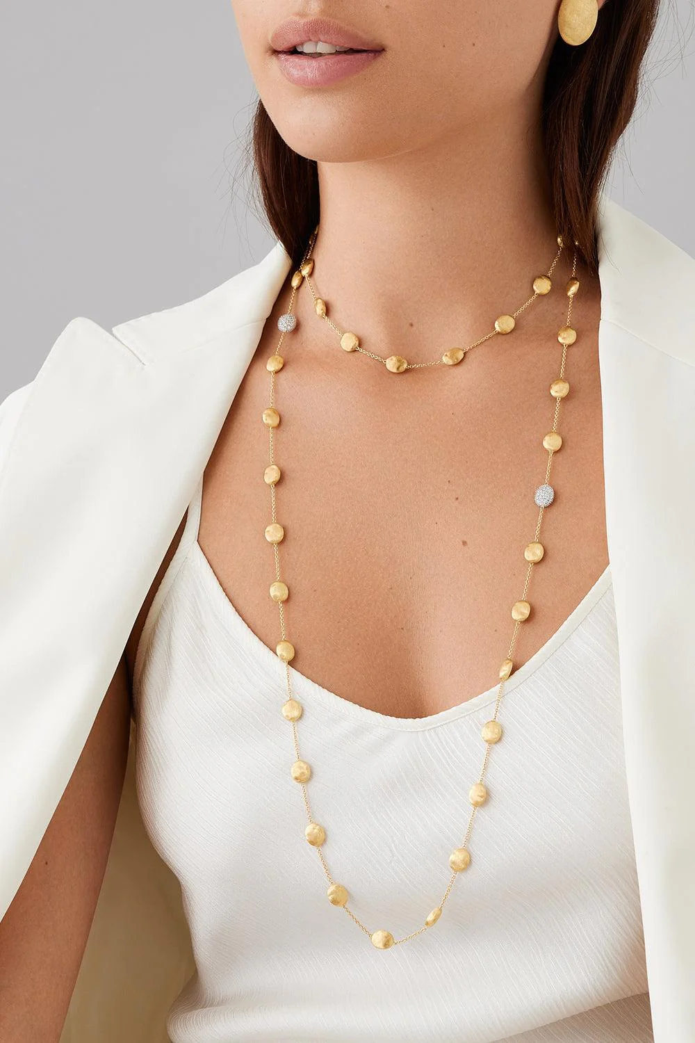 Siviglia Diamond Bead Necklace - Image 2