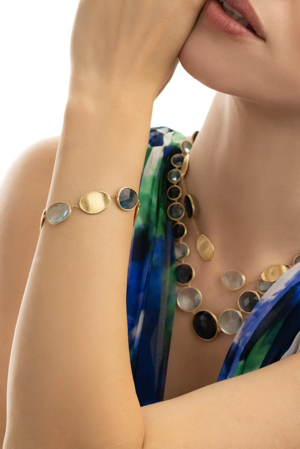 Sky Swiss London Topaz Lunaria Bracelet - Image 2