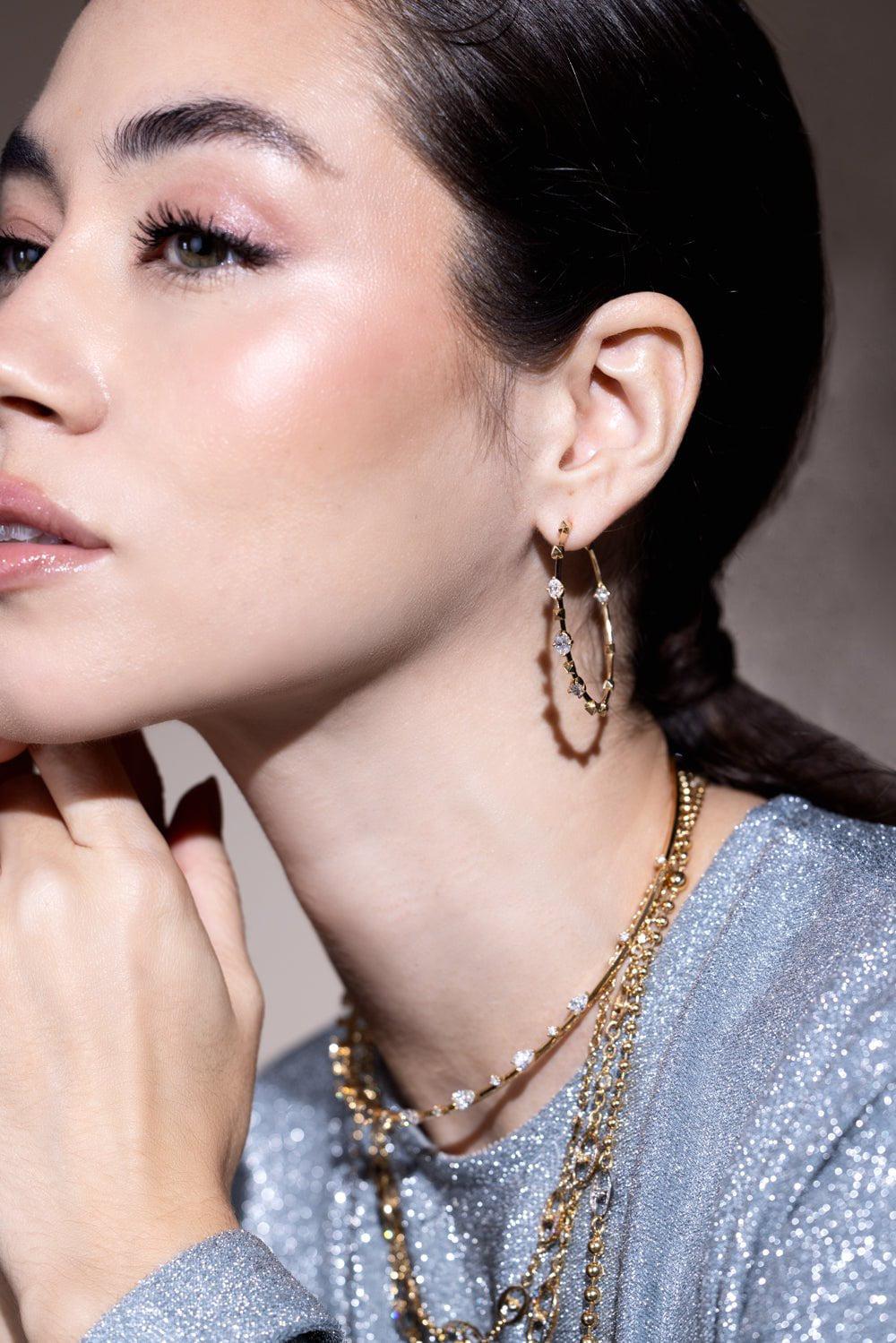 Valentina Hoop Earrings - Image 2
