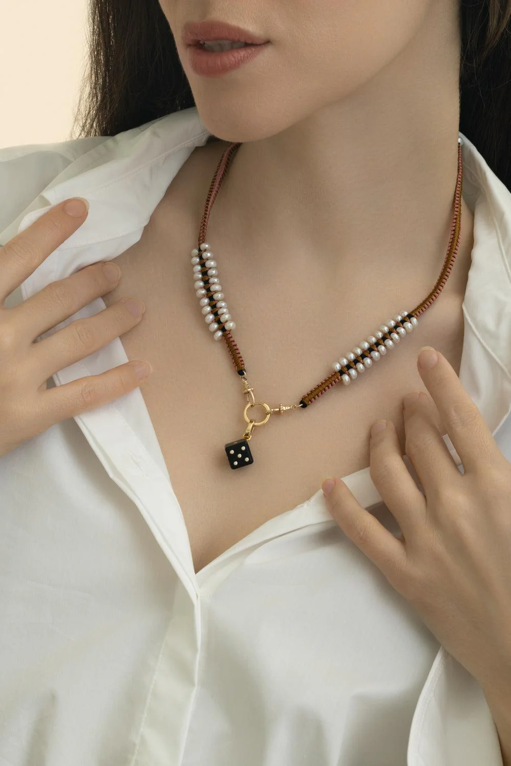 Diamond Ebony Dado Pendant - Image 2
