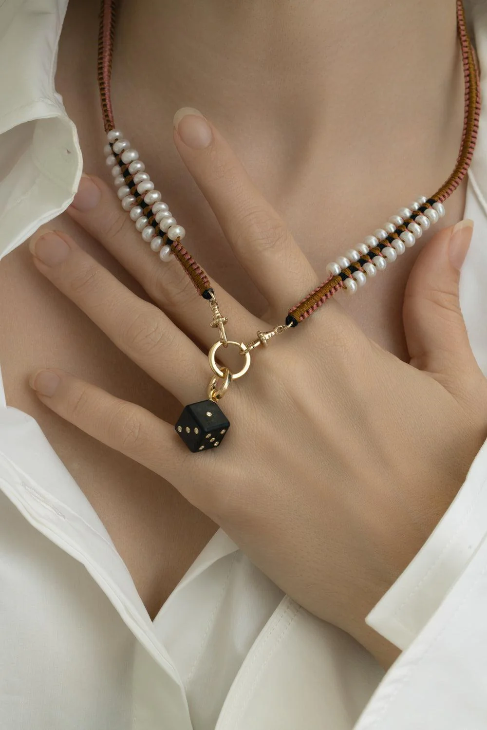 Diamond Ebony Dado Pendant - Image 3