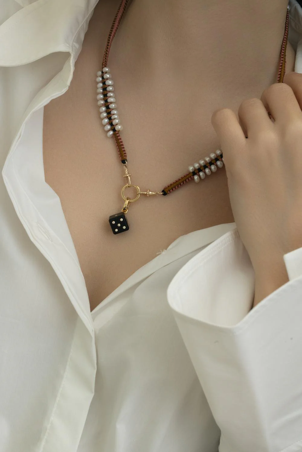 Diamond Ebony Dado Pendant - Image 4