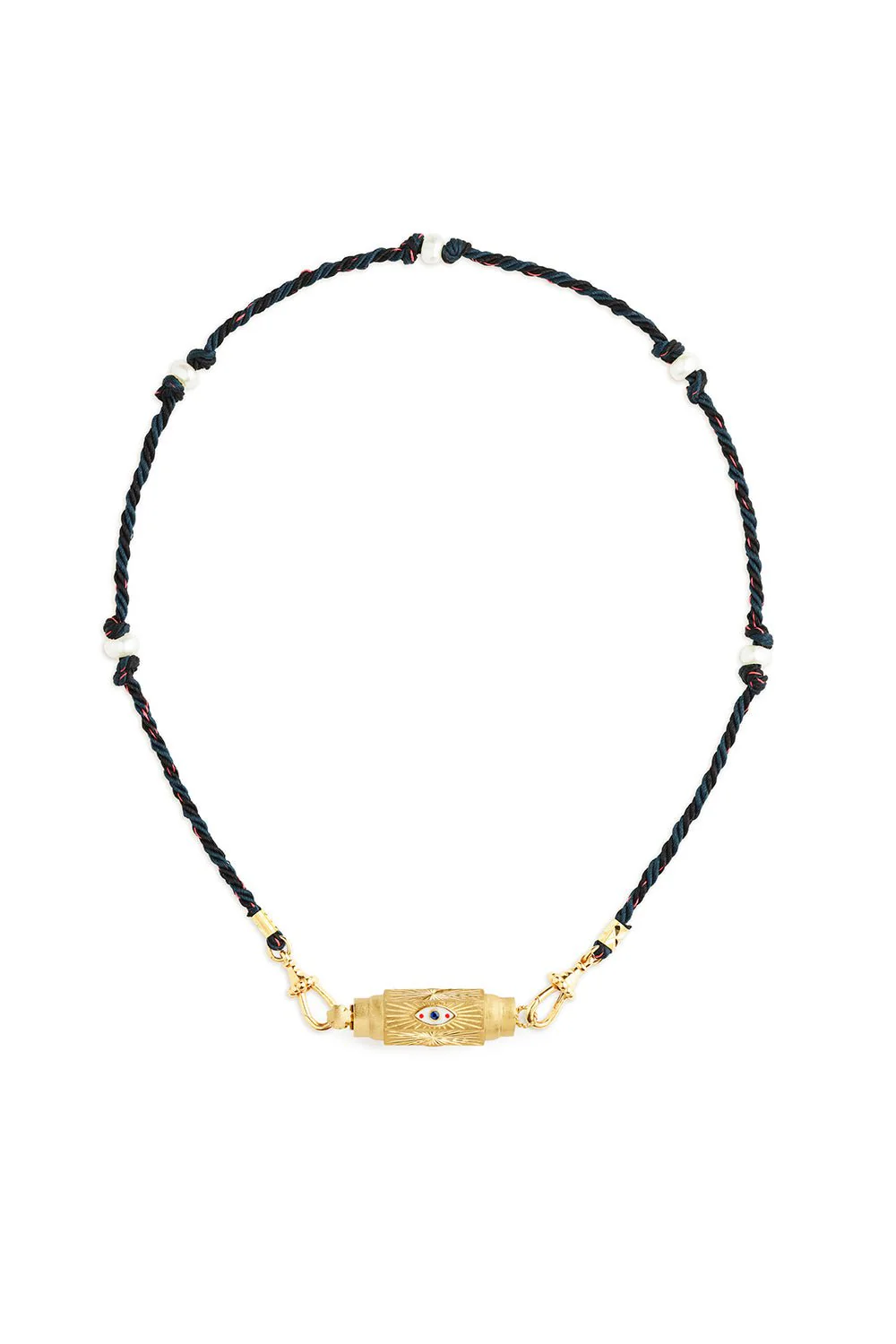 Evil Eye Baby Locket Necklace