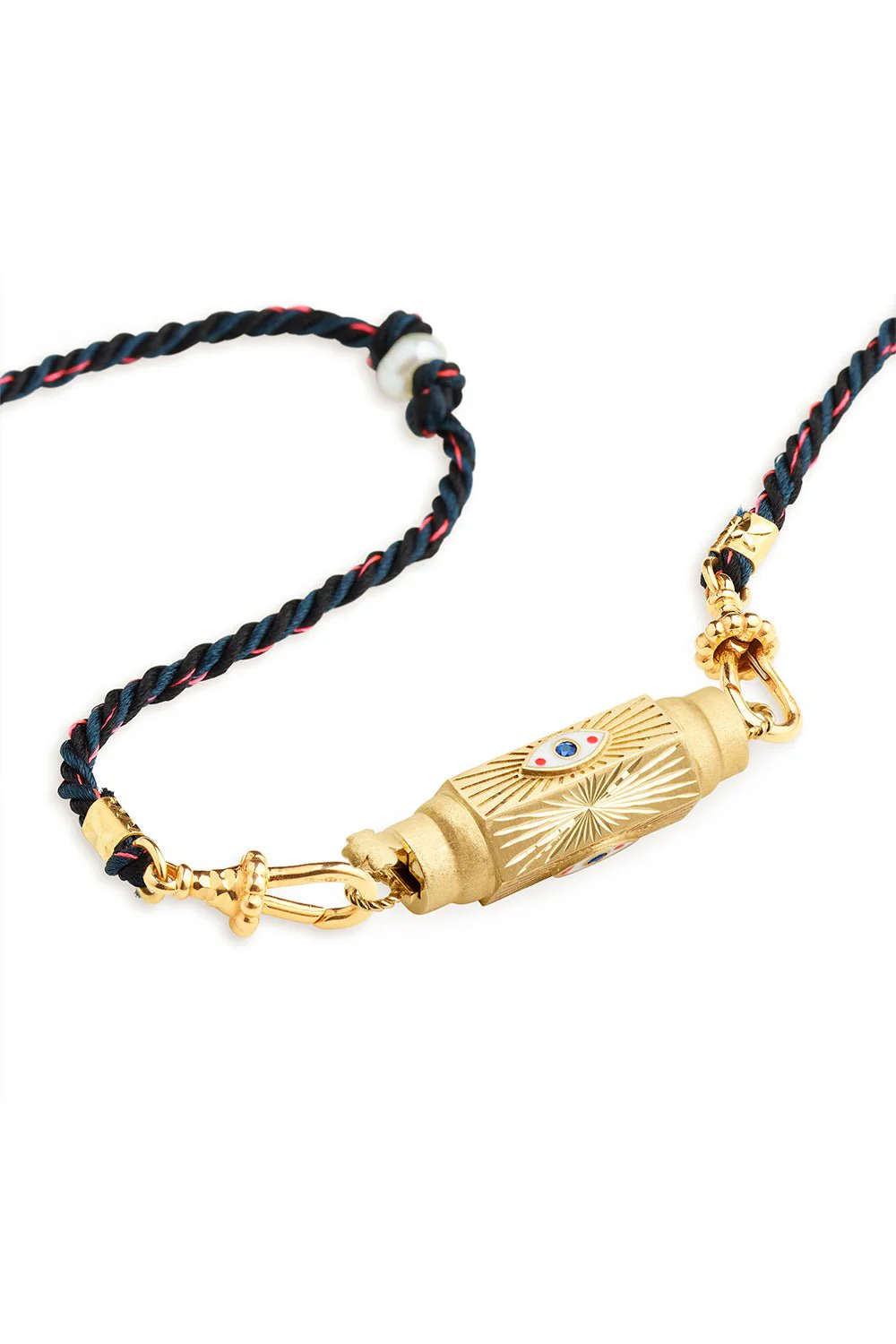 Evil Eye Baby Locket Necklace - Image 3