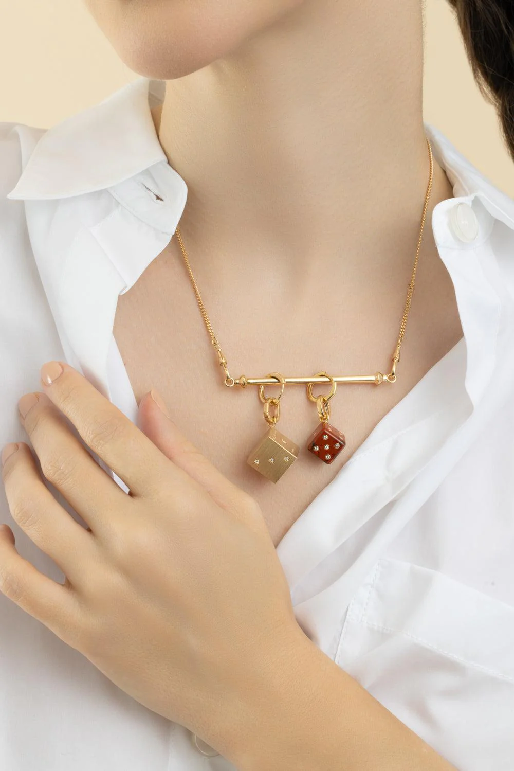 Jasper Diamond Dado Charm - Image 2
