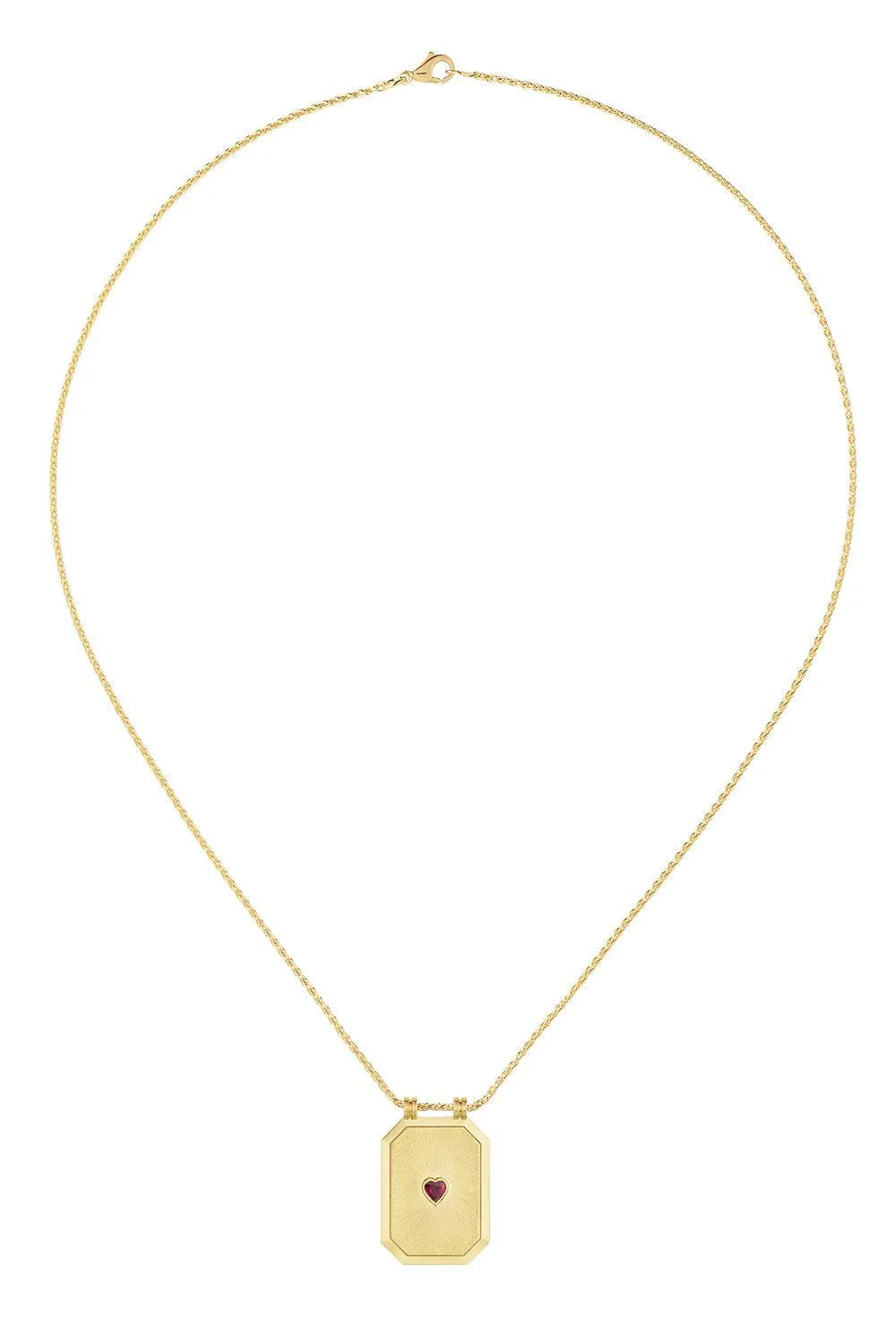 Love Scapular Chain Necklace