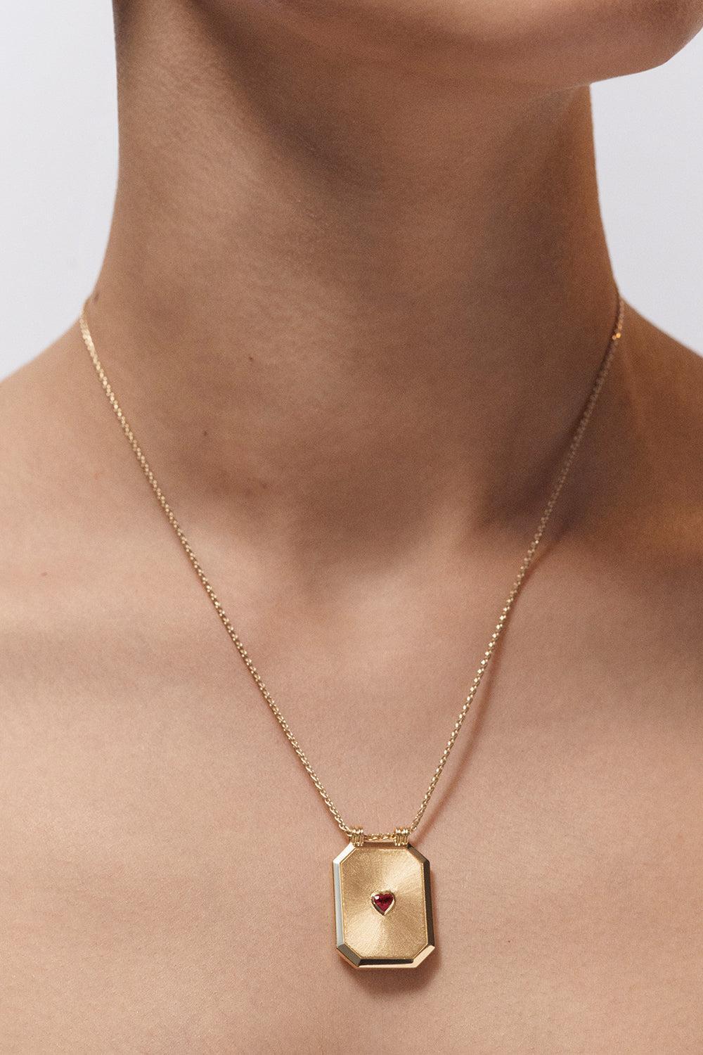 Love Scapular Chain Necklace - Image 5