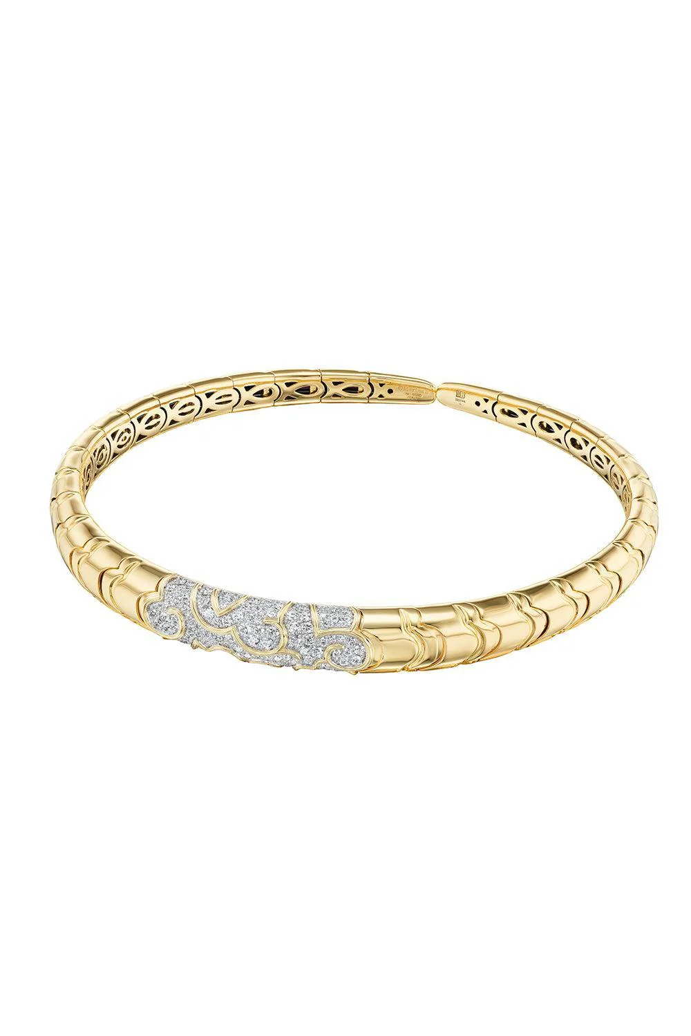 Diamond Onda Collar Necklace - Image 6