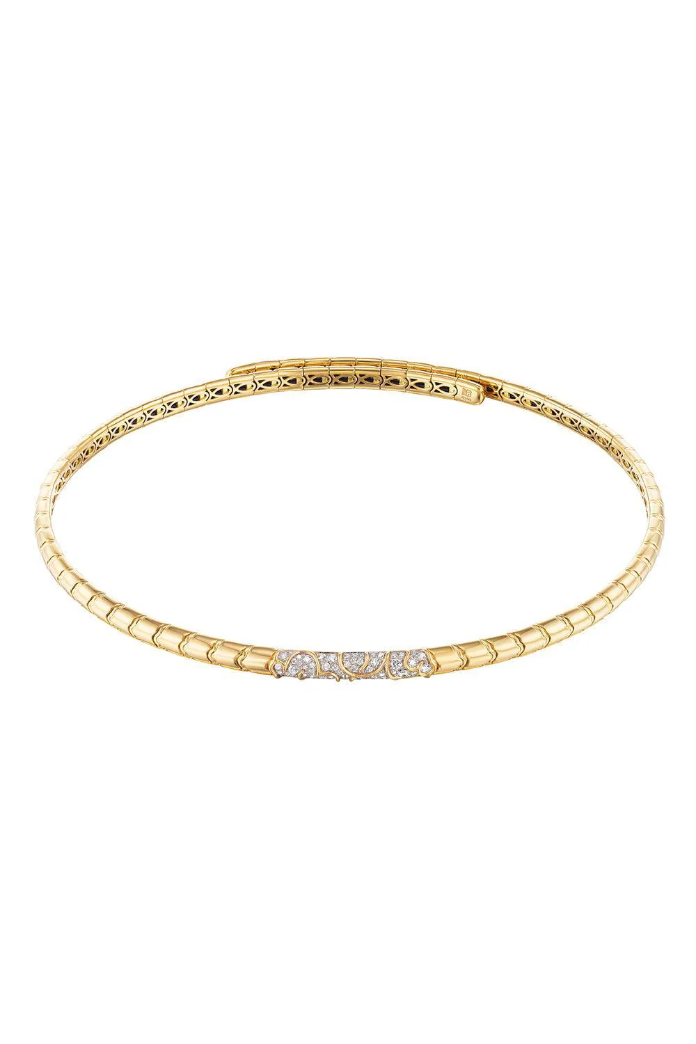 Diamond Ondine Collar Necklace