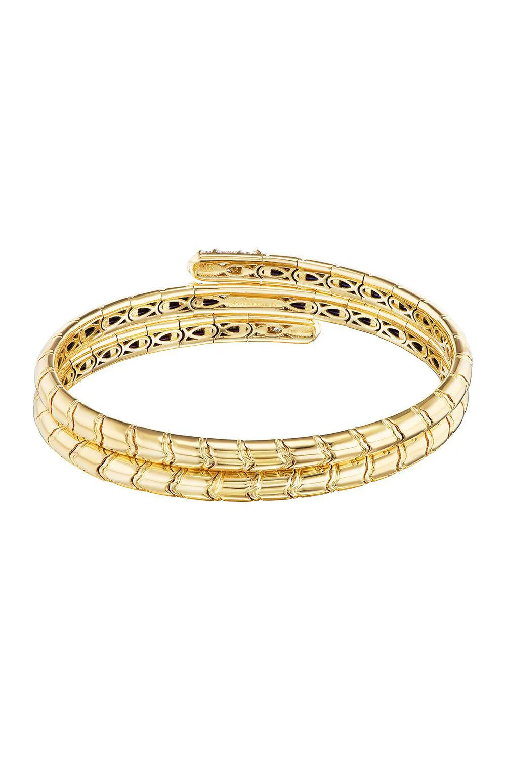Diamond Ondone Triple Bangle Bracelet - Image 6