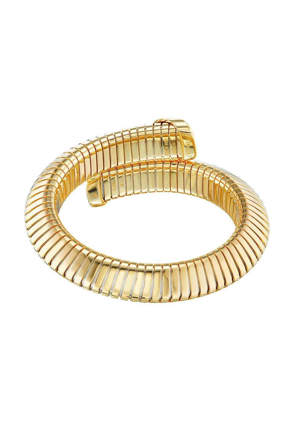 Diamond Trisola Bangle Bracelet - Image 6