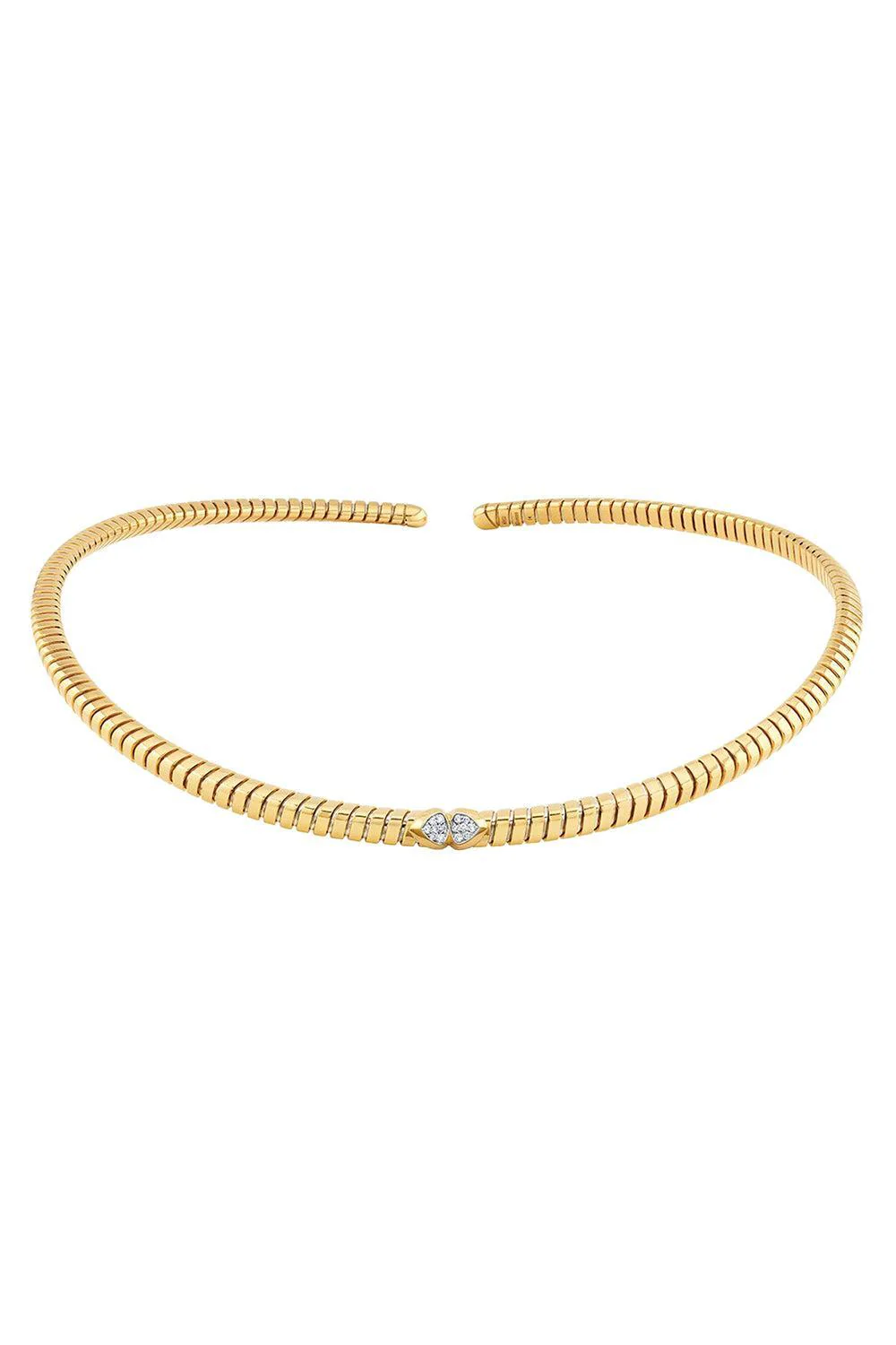 Diamond Trisolina Collar Necklace - Image 5