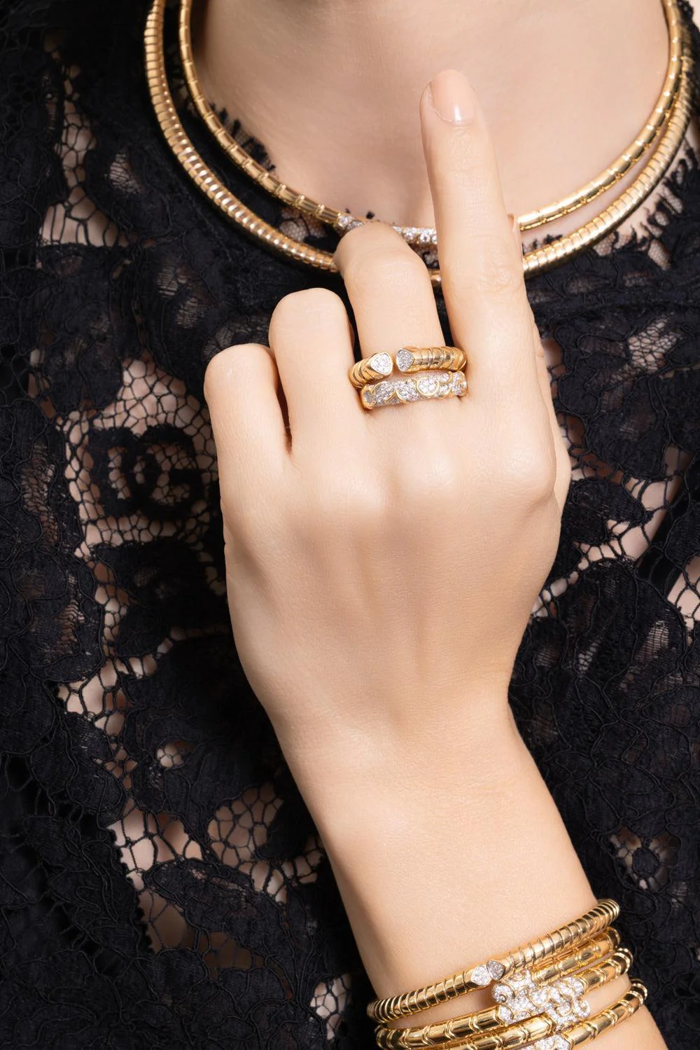 Diamond Trisolina Ring - Image 2