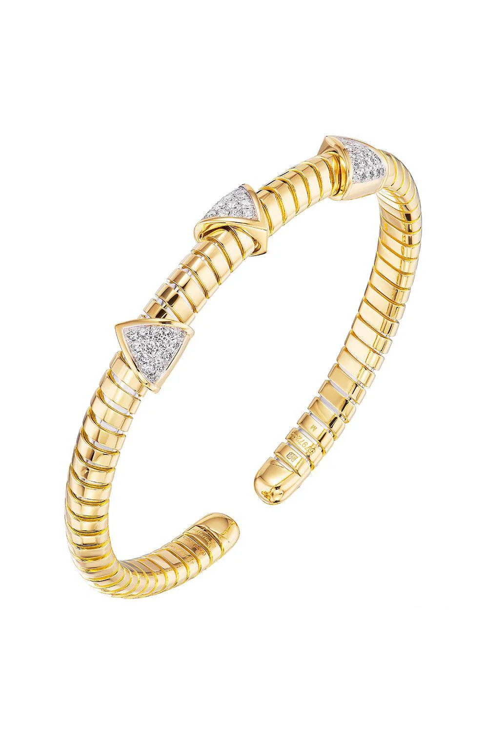Diamond Trisolina Three Claws Bracelet