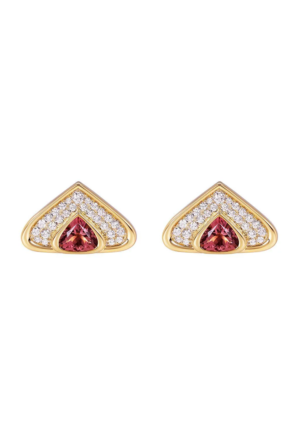 Pink Tourmaline Irreversible Earrings