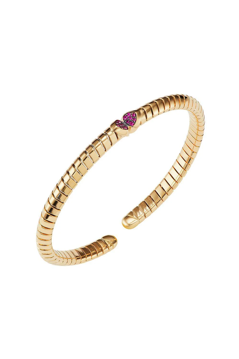 Ruby Trisolina Bangle Bracelet