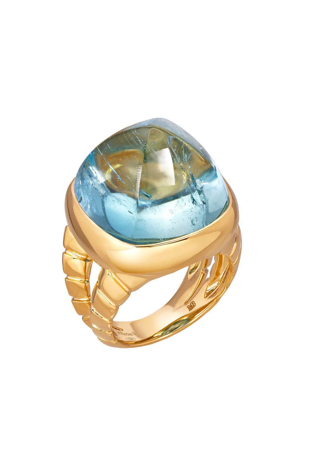 Tigella Aquamarine Ring