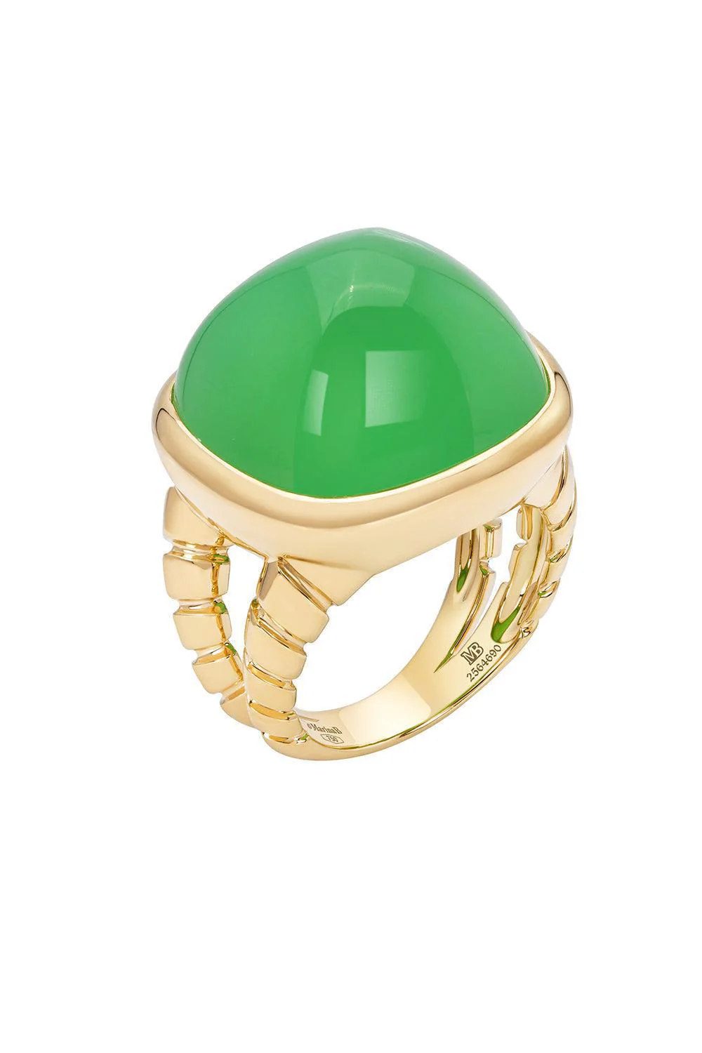 Tigella Chrysoprase Ring