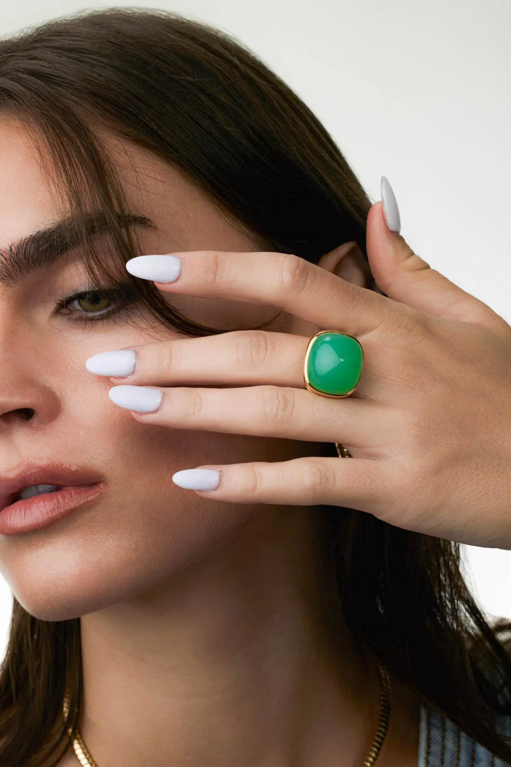 Tigella Chrysoprase Ring - Image 3