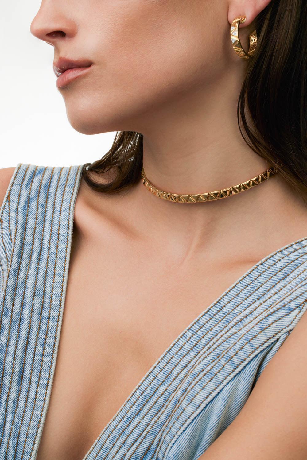 Triangolini Collar Neklace - Image 2